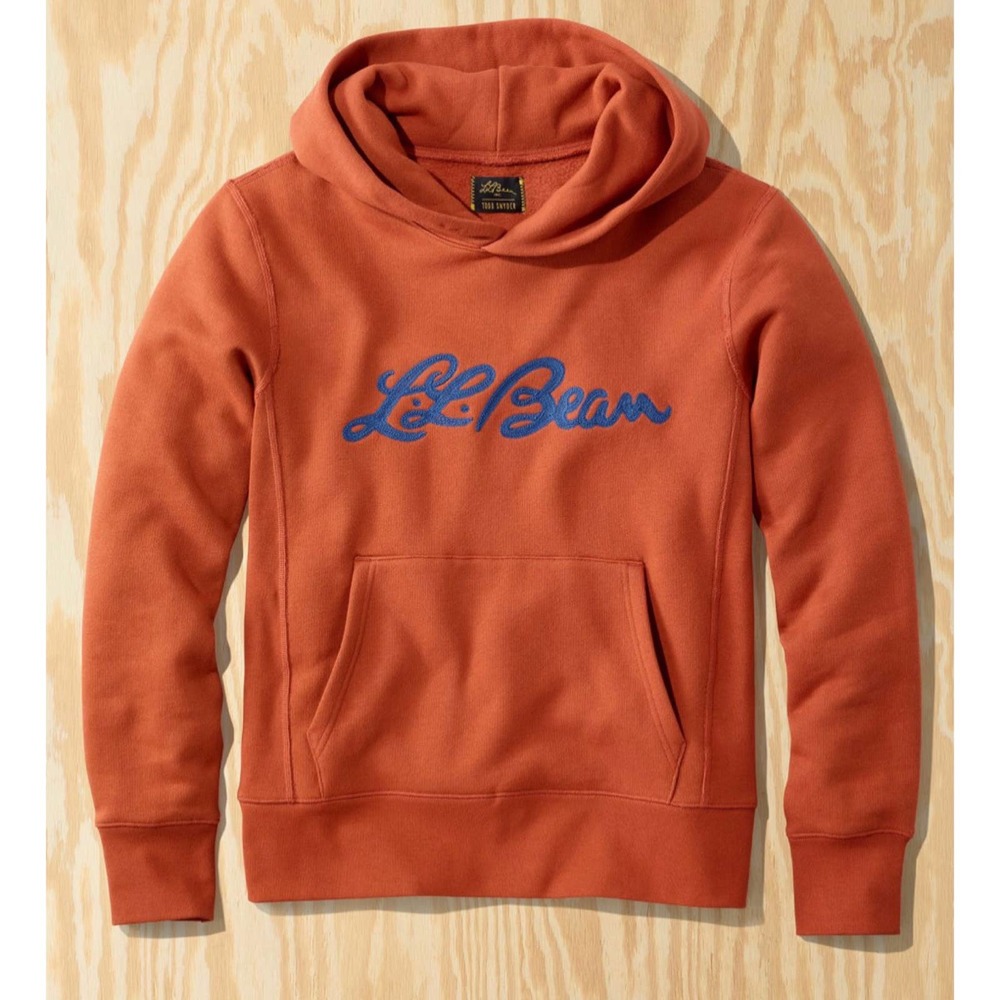 NWT L.L.Bean x Todd Snyder Men's Hoodie Sweatshirt in Light Russet(Sz XL & XXL)